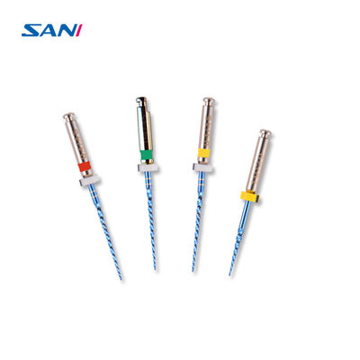 주문 5년 유통기한 니켈 티타늄 근관 치료 회전 파일, 2.0N.cm 토크 및 우수한 절삭력 online manufacture