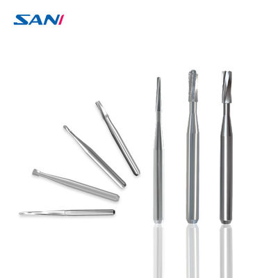 주문 손잡이 똑바른 균열 치과 탄화물 Burs 매끄러운 표면 online manufacture