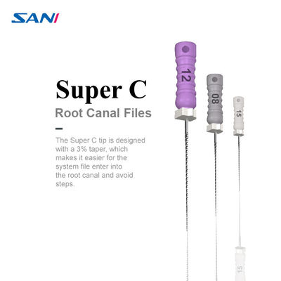 주문 치과 C 파일 근관 파일 수동 근관 21mm 25MM online manufacture