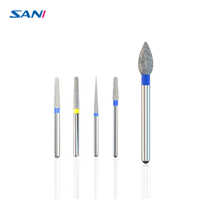 주문 은 치아 니스 가시 스테인레스 강 다이아몬드 치공구는 고속핸드피스에 대하여 설정했습니다 online manufacture