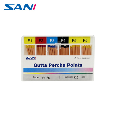 치과 내수치료 Gutta Percha 포인트 텐퍼 02/04/06/F1-F5 CE 인증