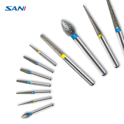 찬성되는 높은 경도 11mm Handpiece 치과 다이아몬드 Burs 세륨