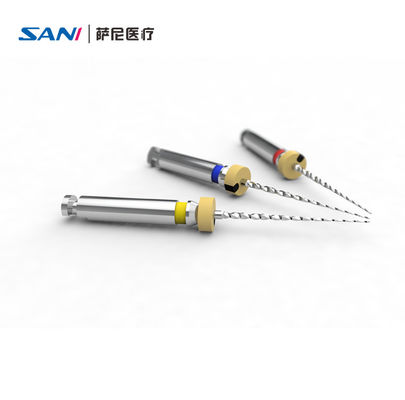 좋은 가격 클래스 II 니티 로터리 파일 2.0N.cm 토크와 16mm/19mm 길이 소아 치과 3pcs / 패키지 온라인으로