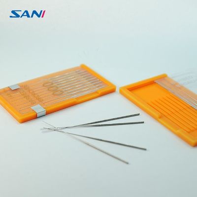뿌리 청소를 위한 치과 스테인리스 10pcs/Box 가시 브로치 근관 치료