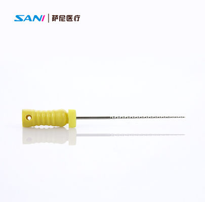 종류 I 6pcs/Box 치과 회전하는 스테인리스 K 파일 FDA 증명서